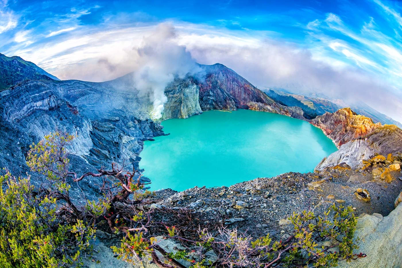 Ijen, Indonésie
