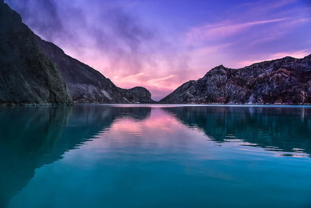 Ijen, Indonésie