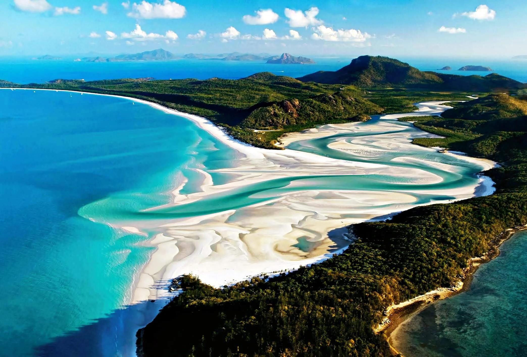 Plage de Whitehaven, Australie