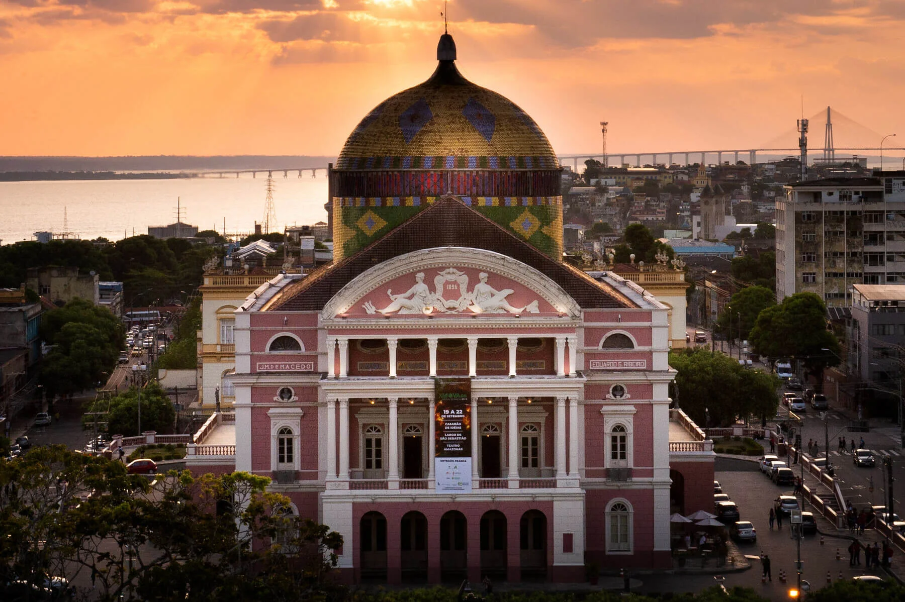 Théâtre Amazonas, Brésil