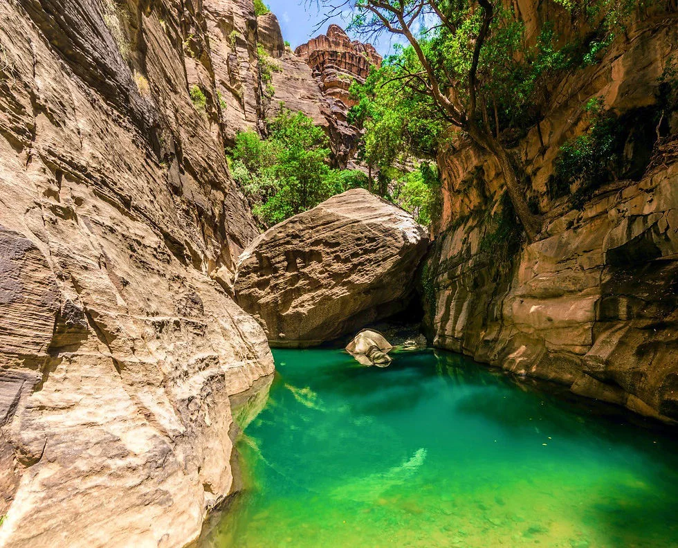 Wadi Lajab, Arabie saoudite