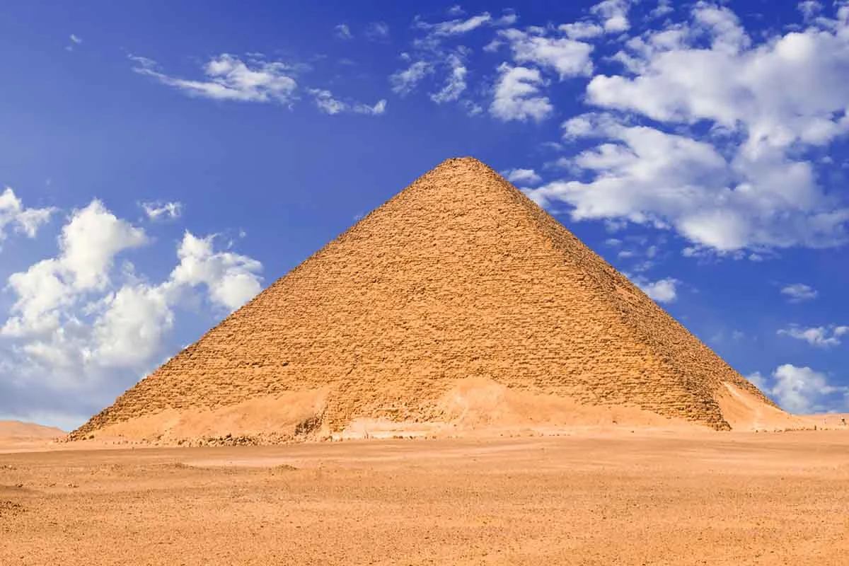 Pyramide rouge, Égypte
