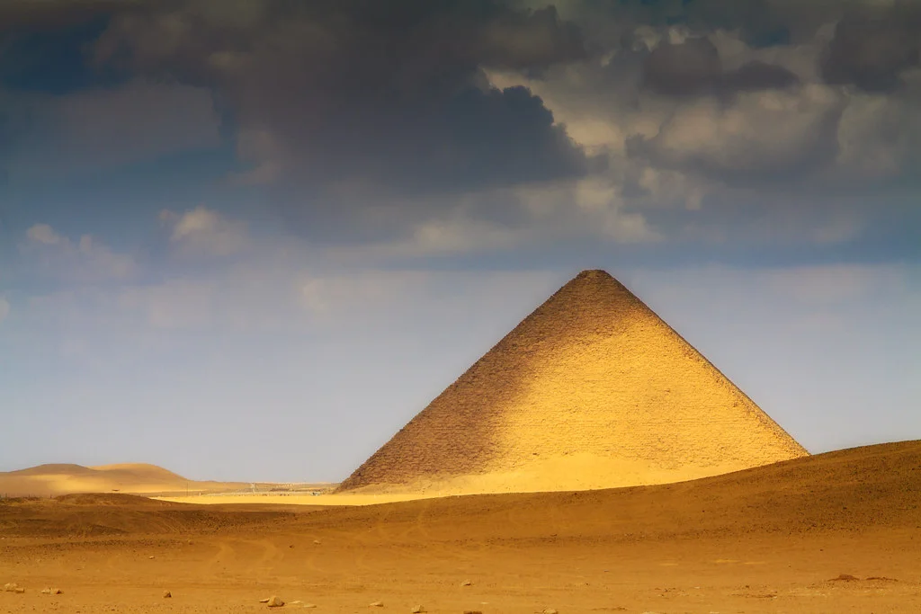Pyramide rouge, Égypte