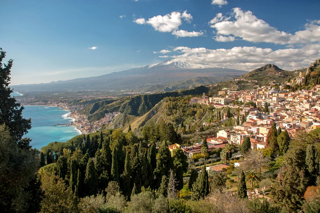 Villa Comunale Di Taormina, Italie
