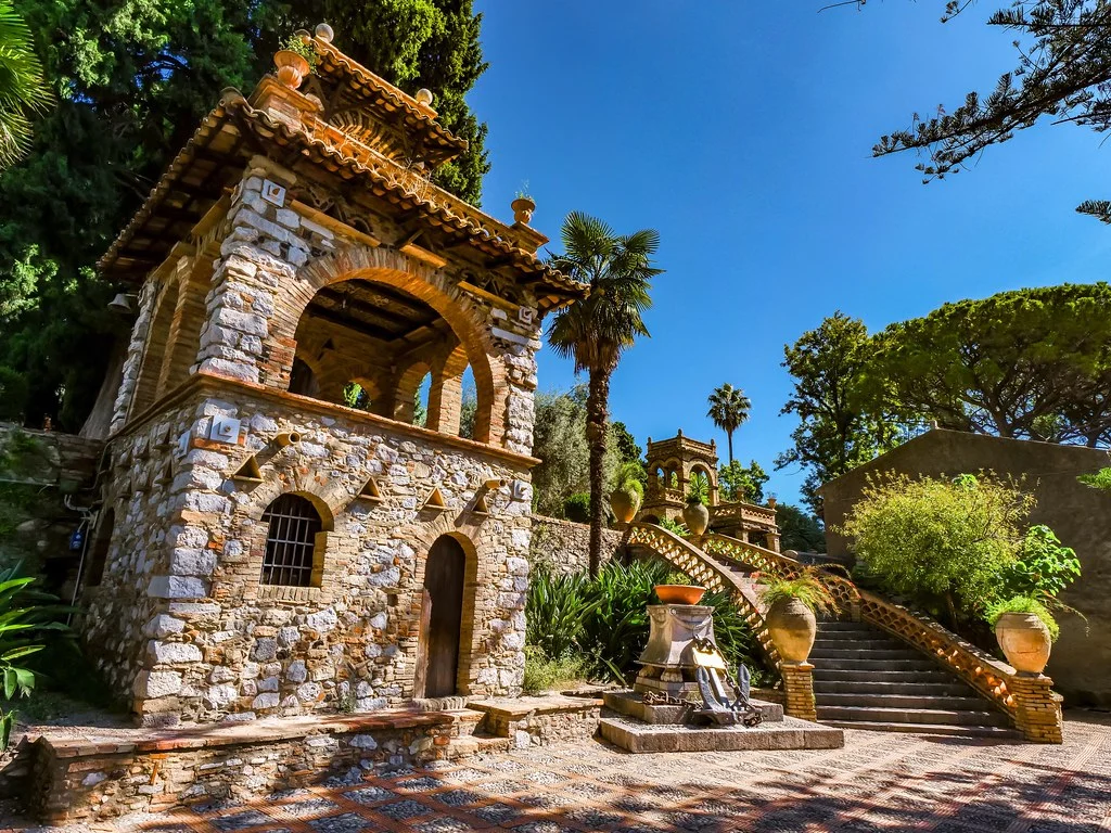 Villa Comunale Di Taormina, Italie