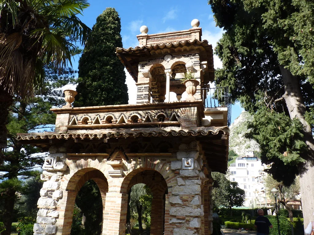 Villa Comunale Di Taormina, Italie