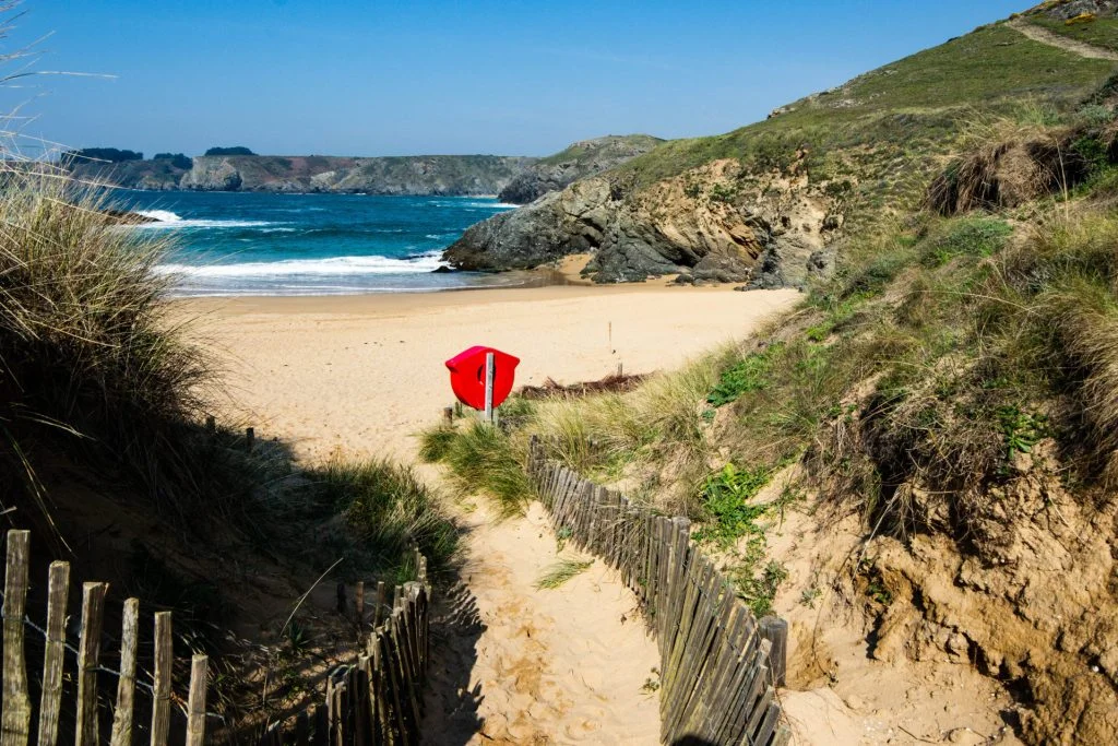 Plage de Baluden, France