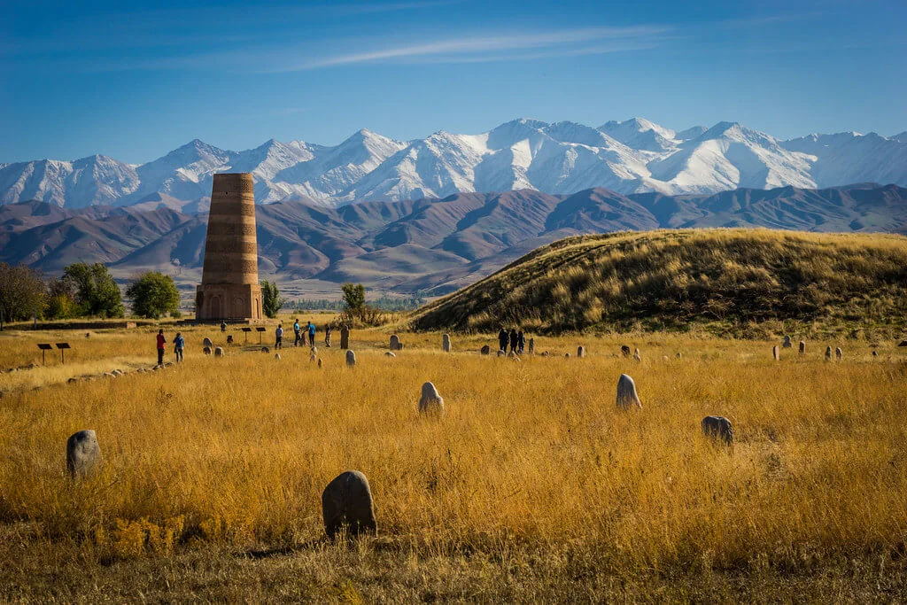Tour Burana, Kirghizistan