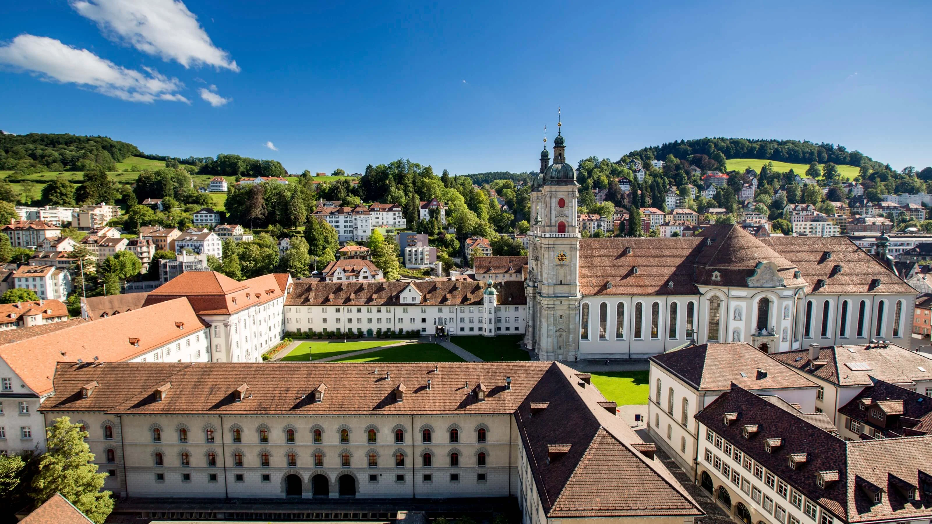 Abbaye de Saint-Gall, Suisse