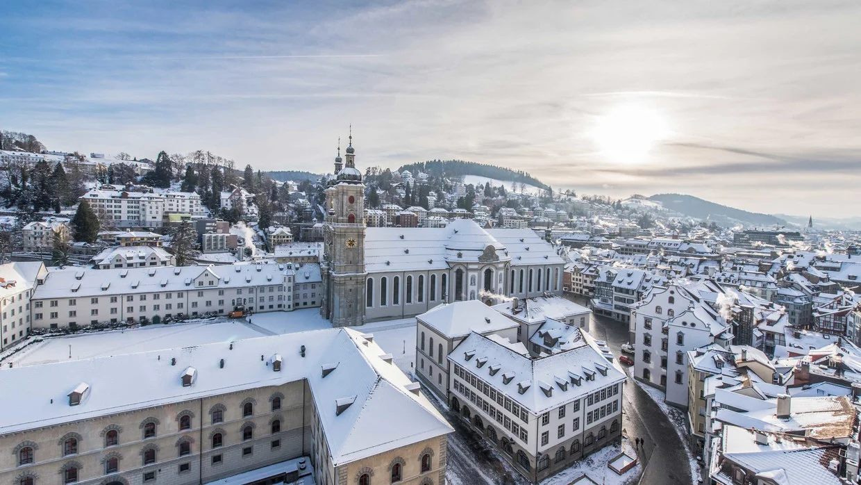 Abbaye de Saint-Gall, Suisse