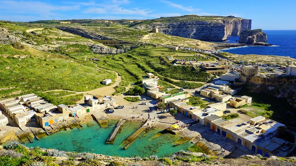 Baie de Dwejra, Malte