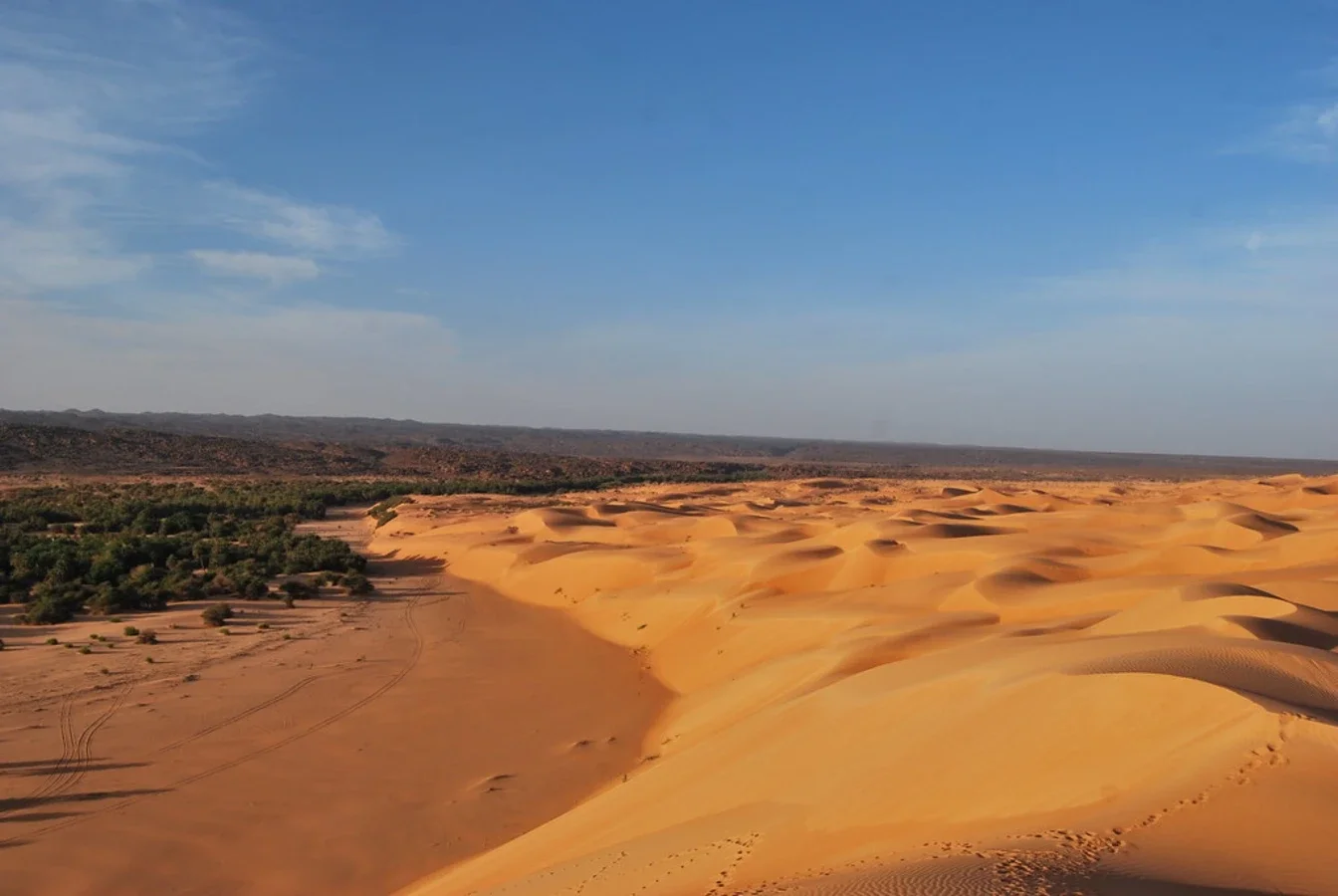 Vallée Blanche (Mauritanie), Mauritanie