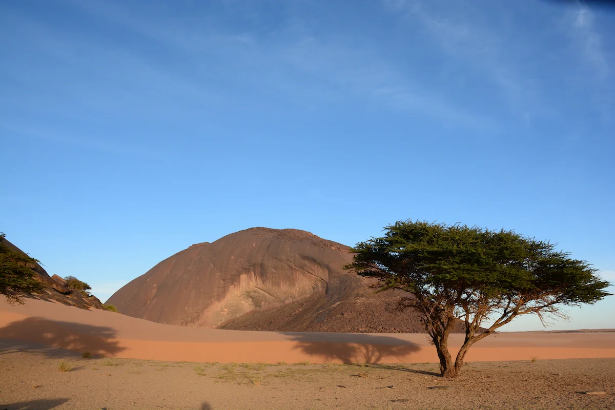 Vallée Blanche (Mauritanie), Mauritanie
