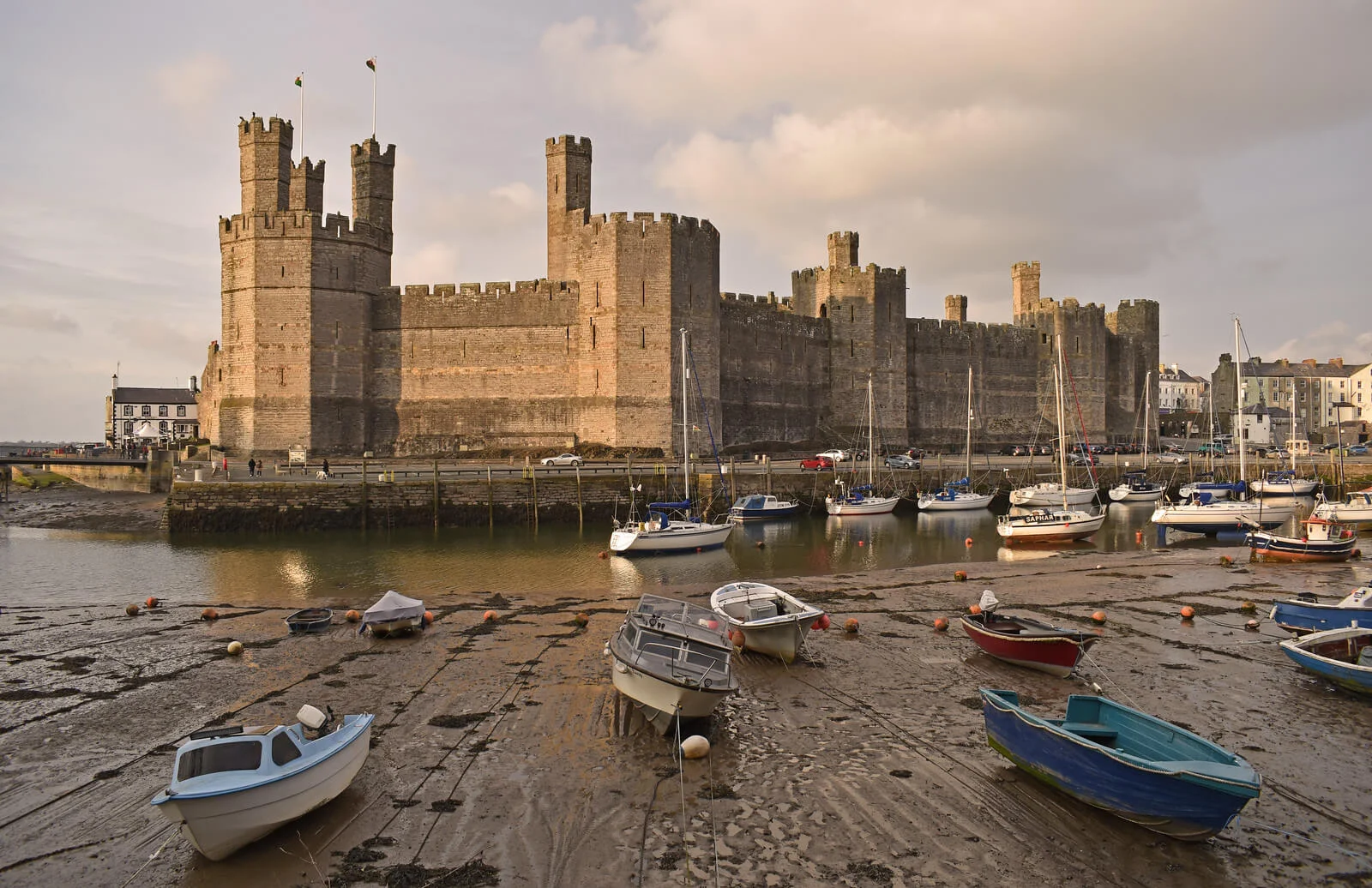 Château de Caernarfon, Pays de Galles