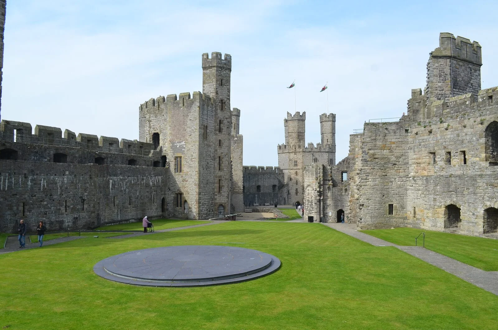 Château de Caernarfon, Pays de Galles