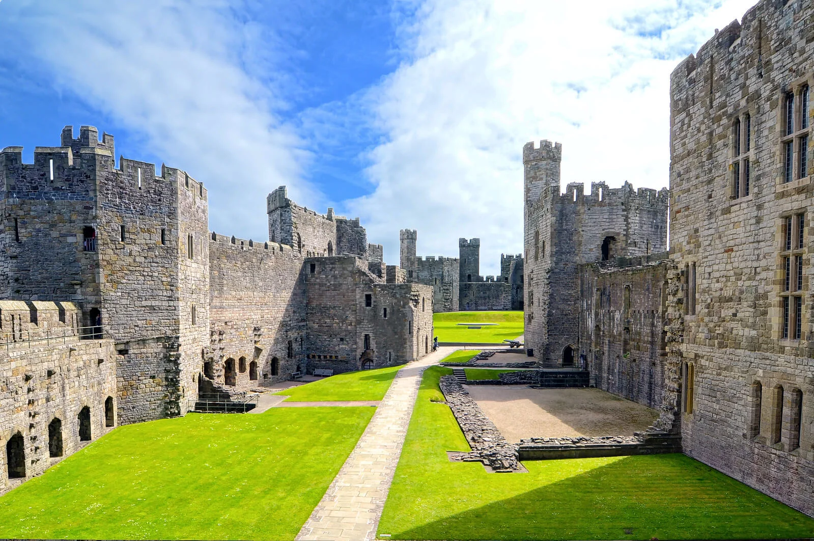 Château de Caernarfon, Pays de Galles