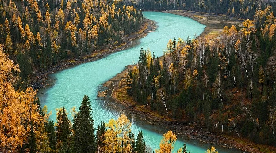 Kanas River, Chine