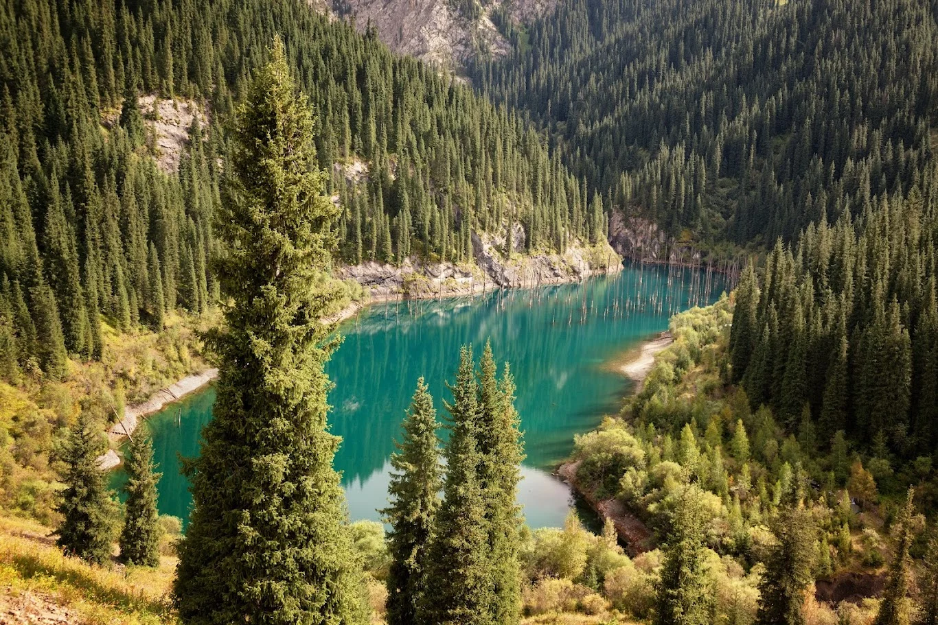 Lac Kaindy, Kazakhstan