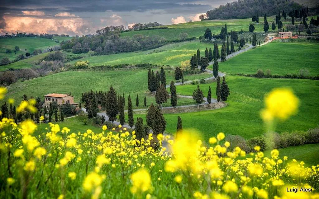 Val d'Orcia, Italie