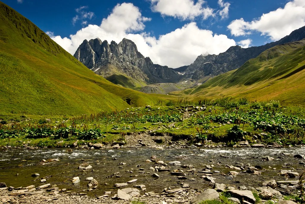 Vallée de Sno, Géorgie