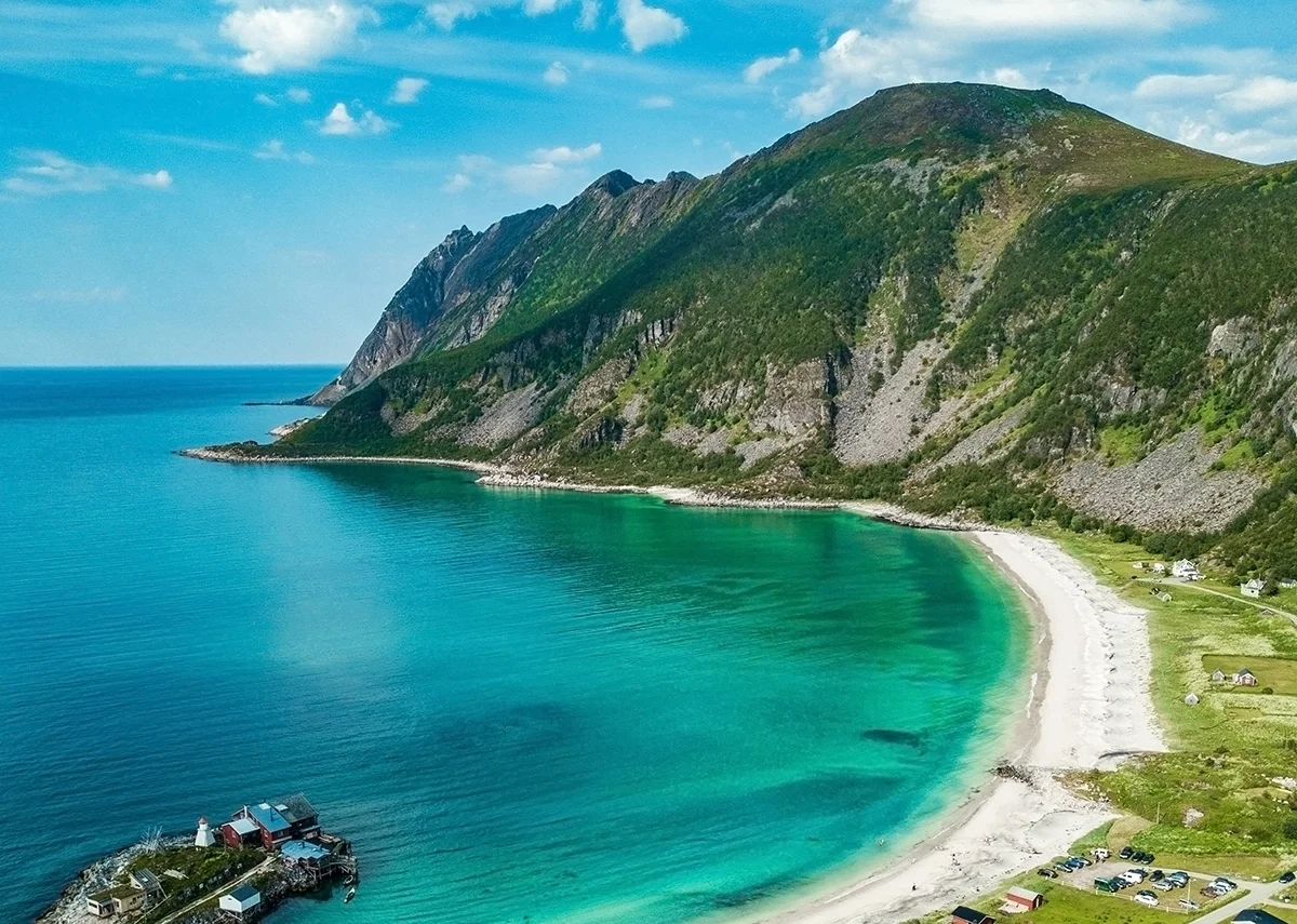 Ersfjord Beach, Norvège
