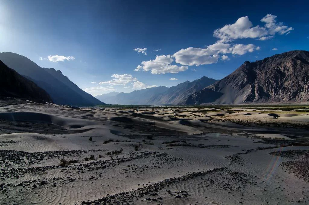 Hunder Sand Dunes, Inde