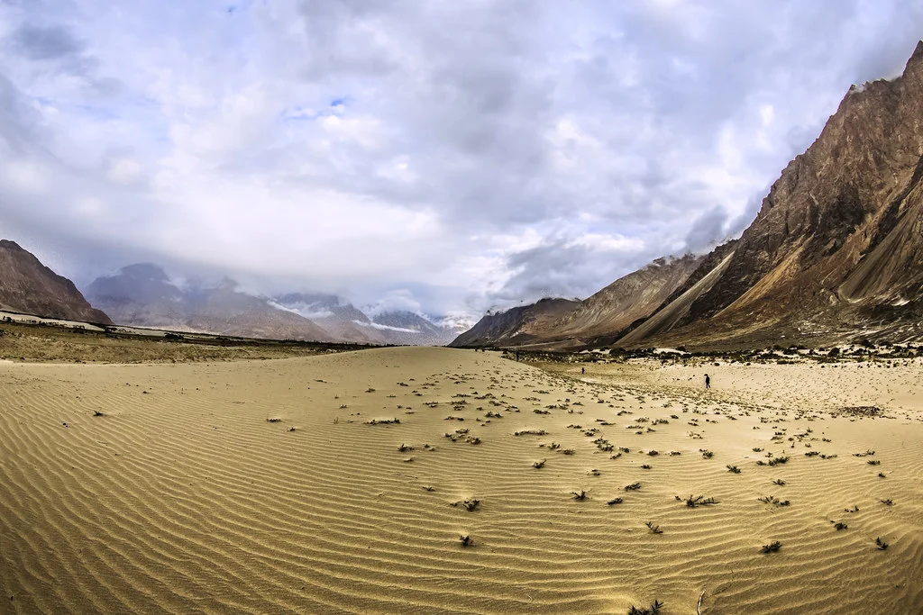 Hunder Sand Dunes, Inde