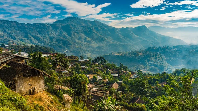 Longwa, Inde