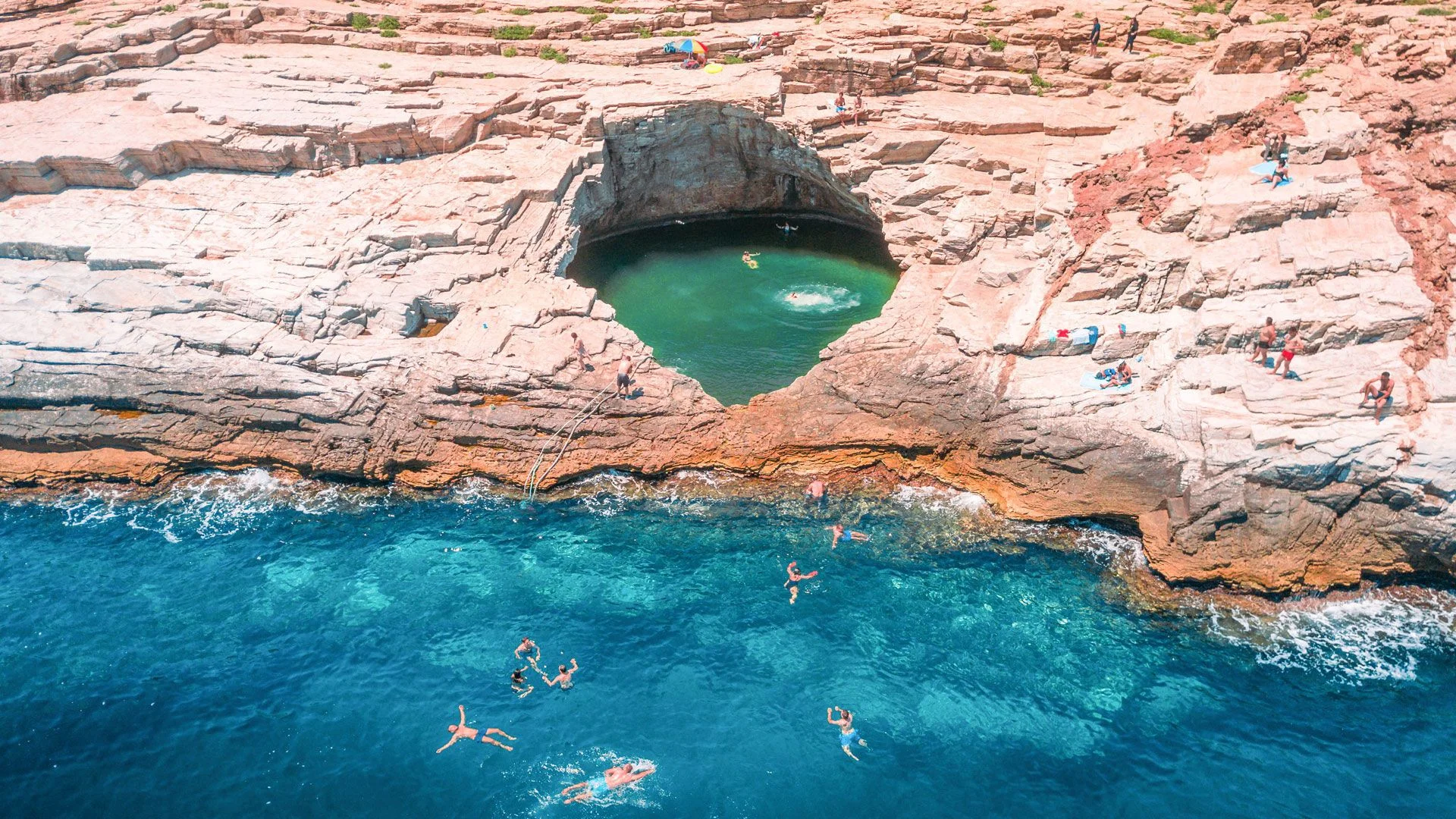 Giola Lagoon, Grèce
