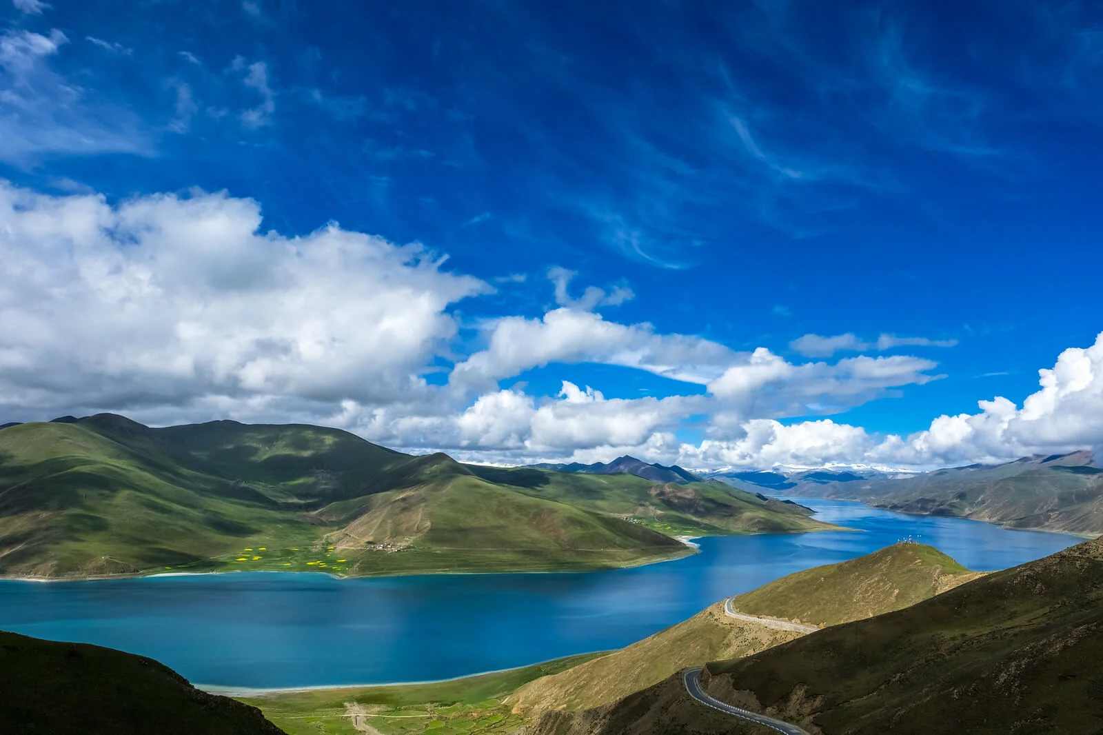Yamdrok-Tso, Chine