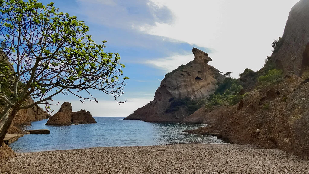Calanque de Figuerolles, France