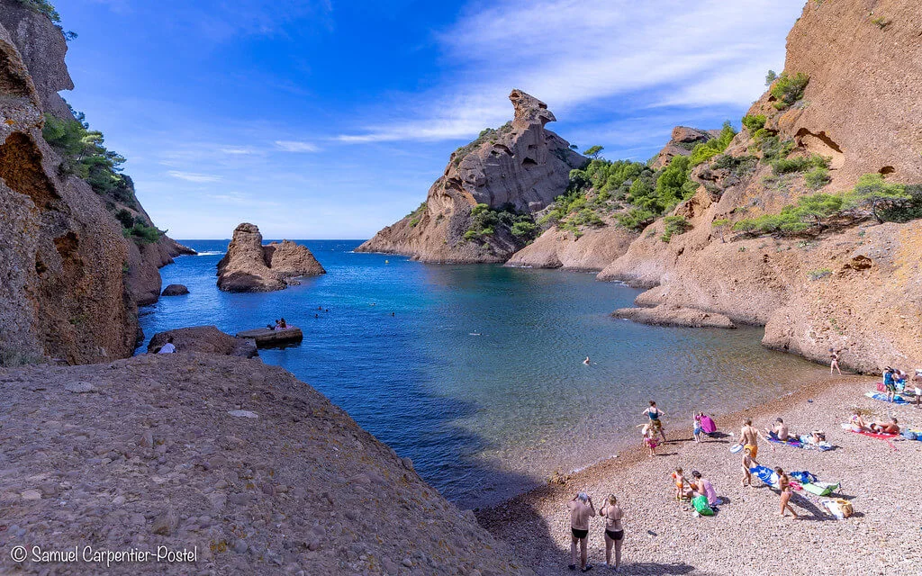 Calanque de Figuerolles, France