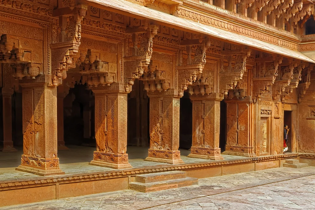 Fort d'Agra, Inde