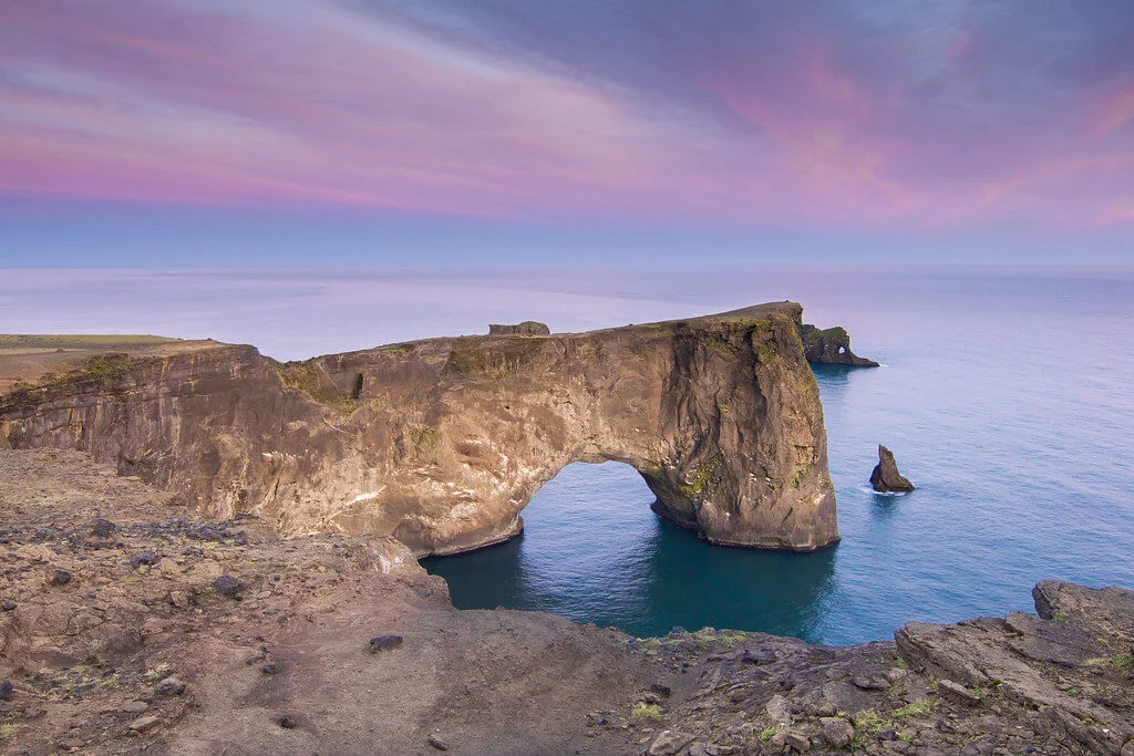 Dyrholaey, Islande