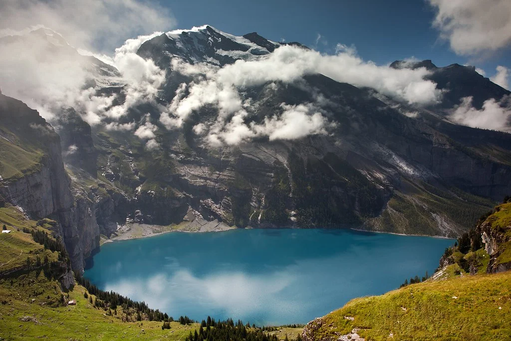 Lac d'Oeschinen, Suisse