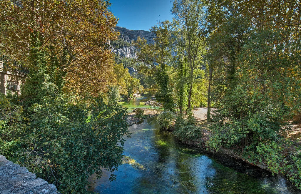 La Sorgue de Velleron, France