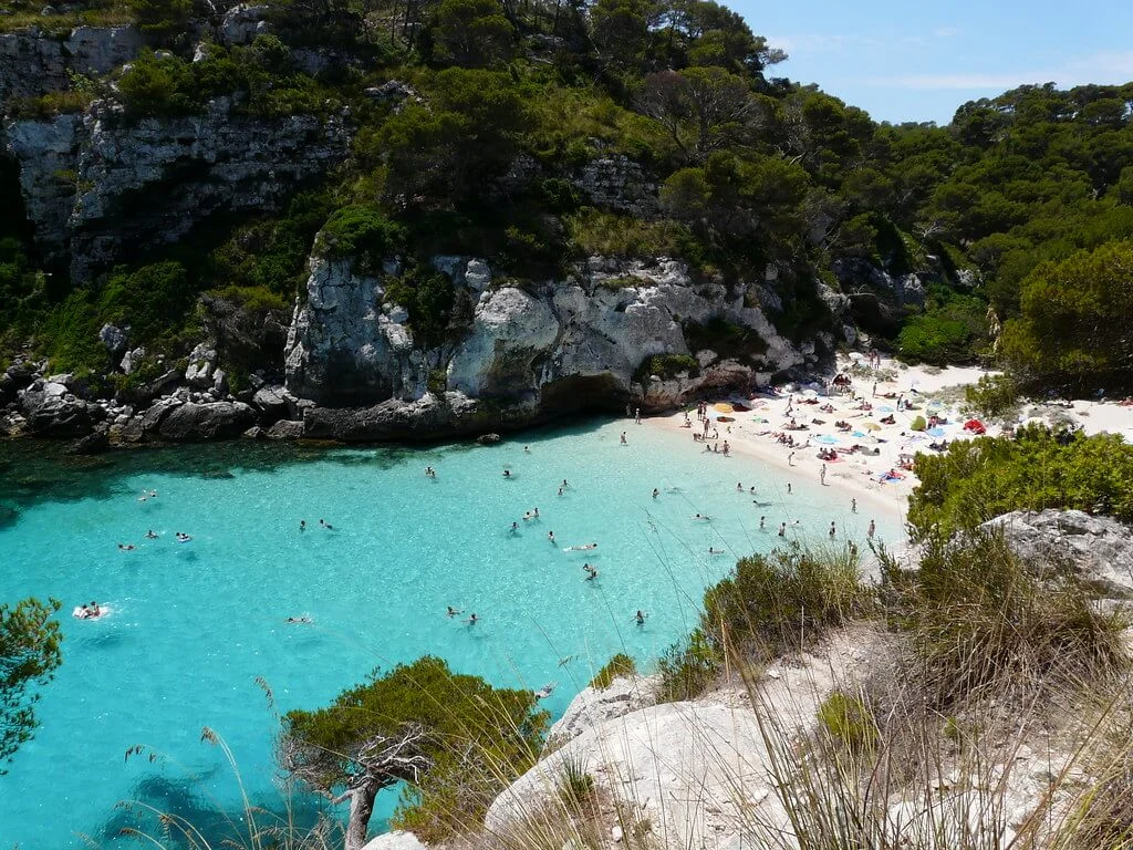 Cala Macarelleta, Espagne