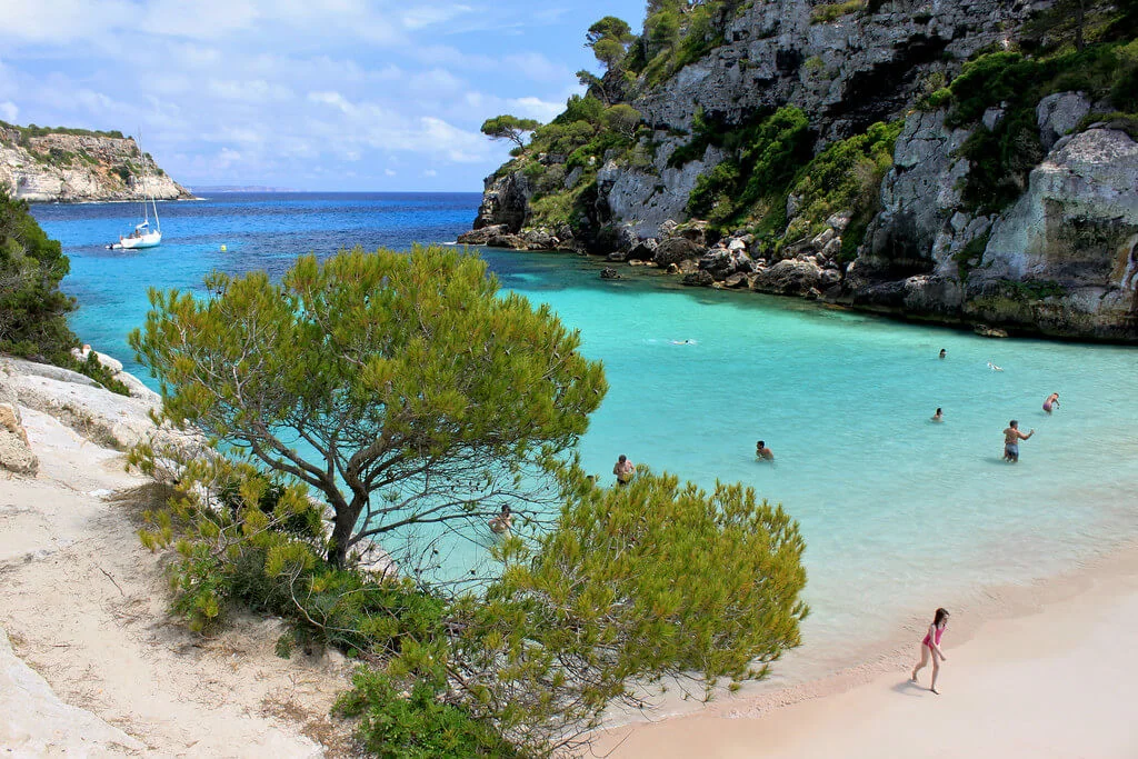 Cala Macarelleta, Espagne
