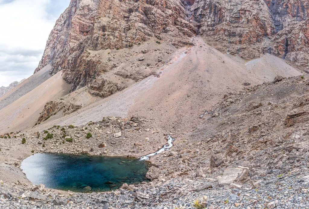 Lac Mutnye, Tadjikistan