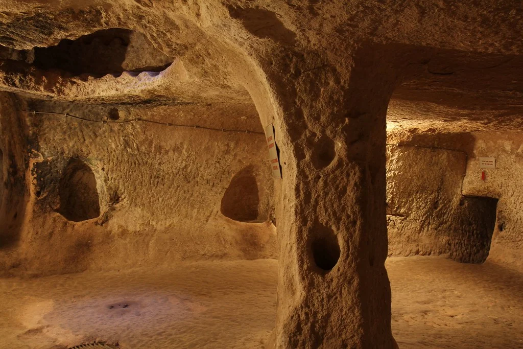 Ville souterraine de Derinkuyu, Turquie