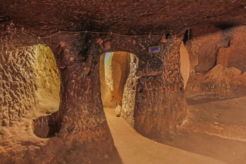 Ville souterraine de Derinkuyu, Turquie
