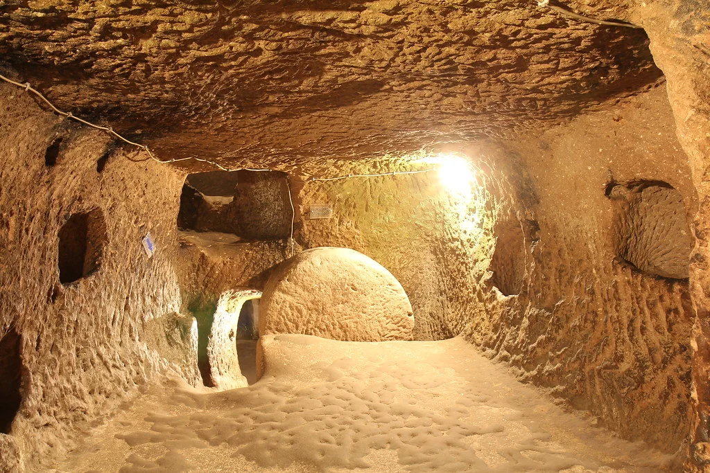 Ville souterraine de Derinkuyu, Turquie