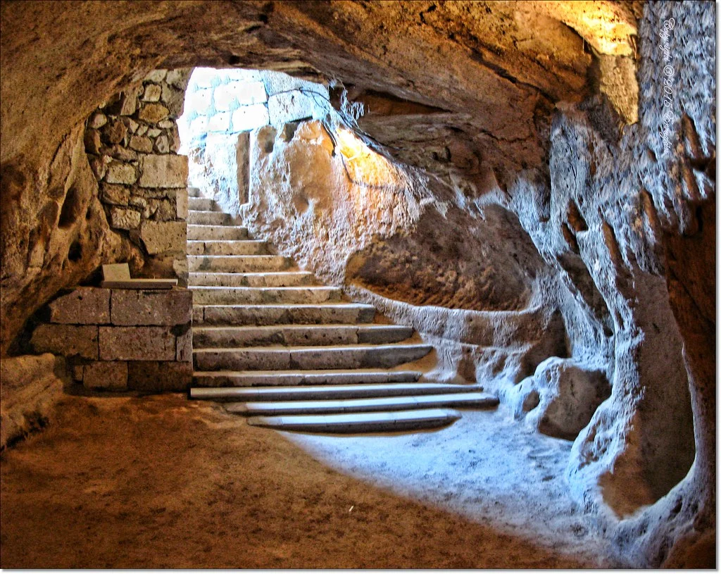 Ville souterraine de Derinkuyu, Turquie