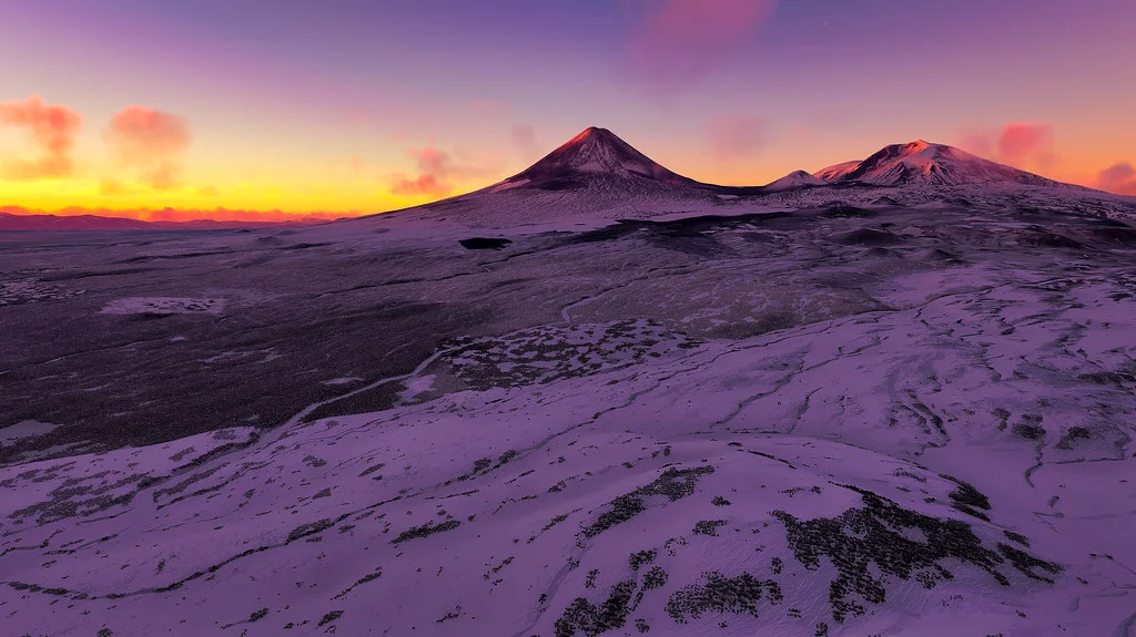 Groupe volcanique du Klioutchevskoï, Russie