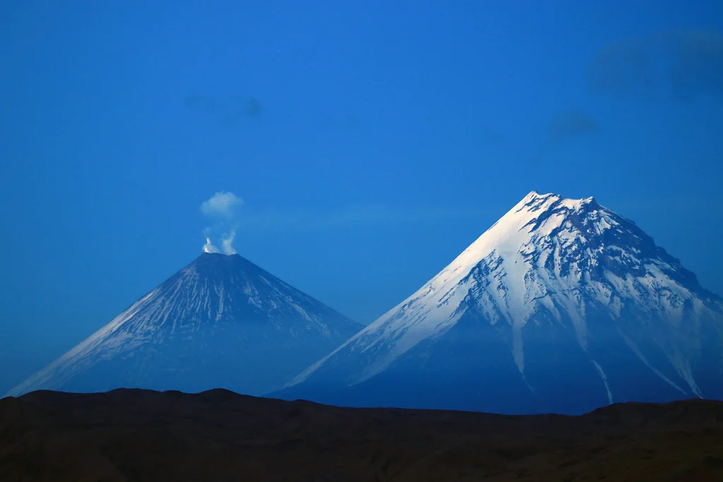 Groupe volcanique du Klioutchevskoï, Russie