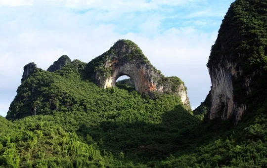 Colline de la Lune, Chine