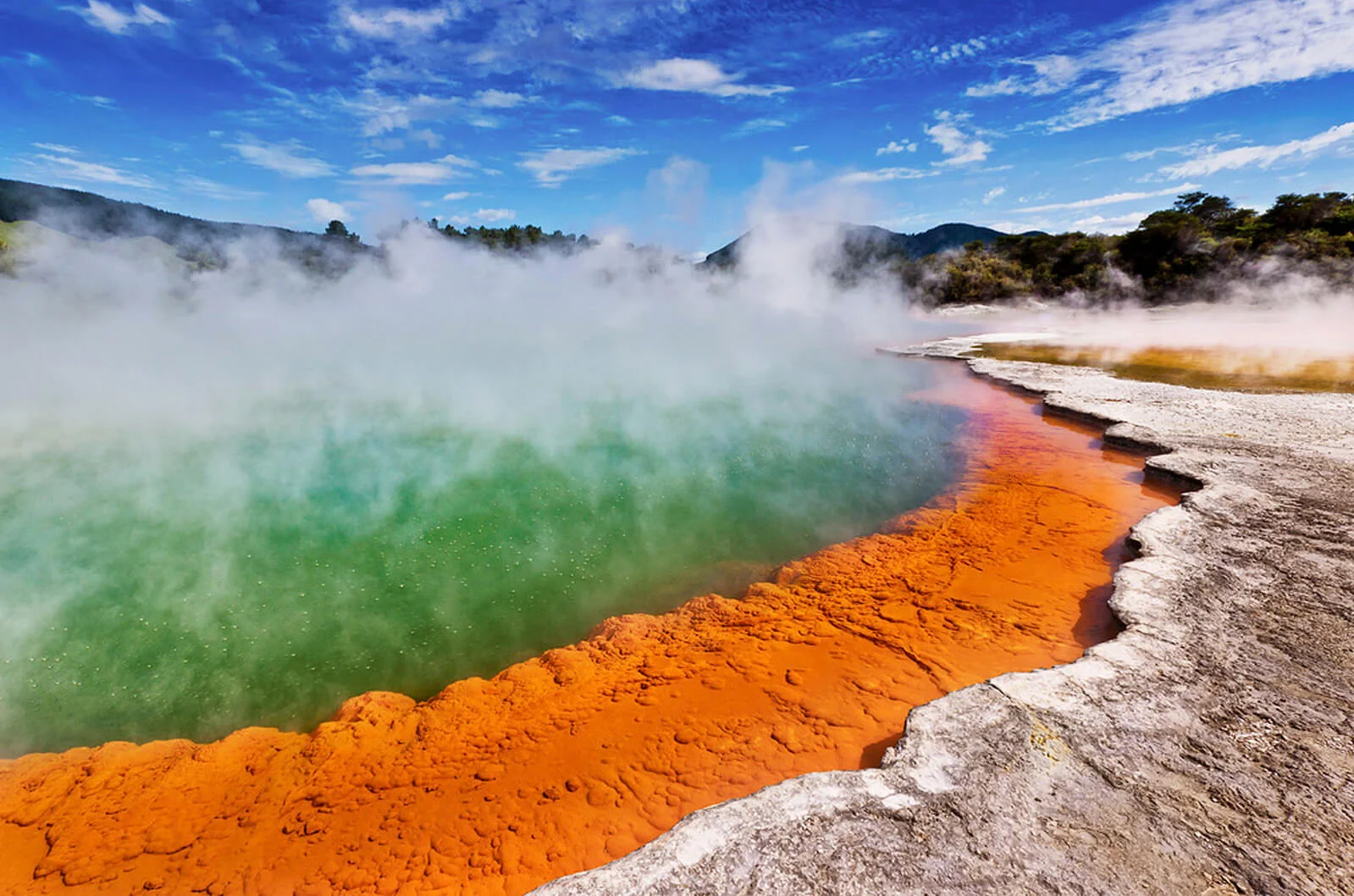 Wai-O-Tapu, Nouvelle-Zélande