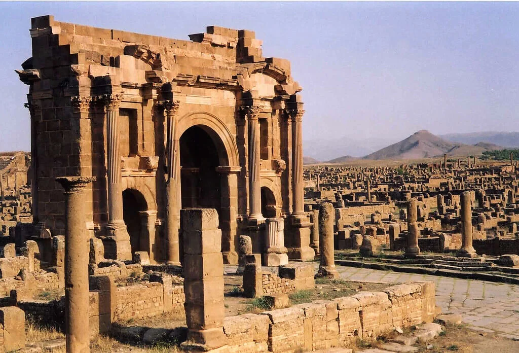 Ruines Romaines de Timgad, Algérie