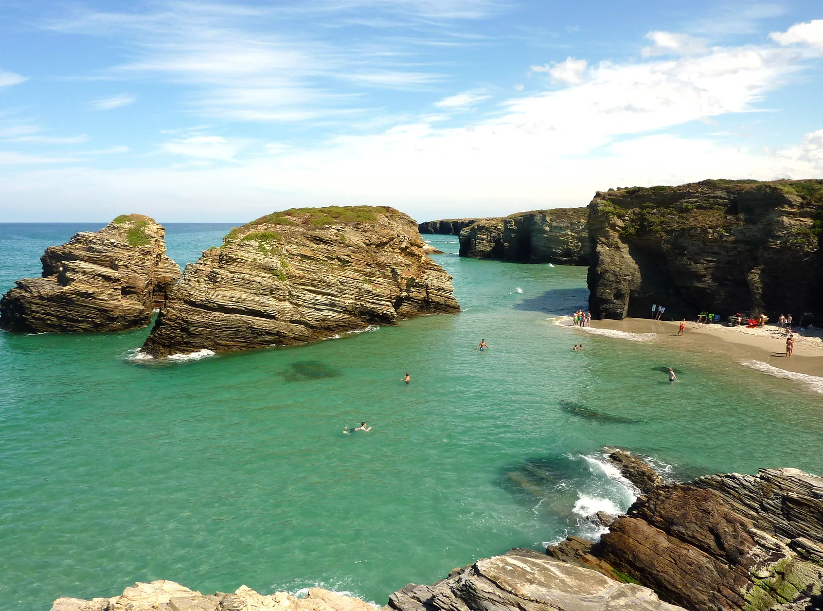 Plage des Cathédrales, Espagne