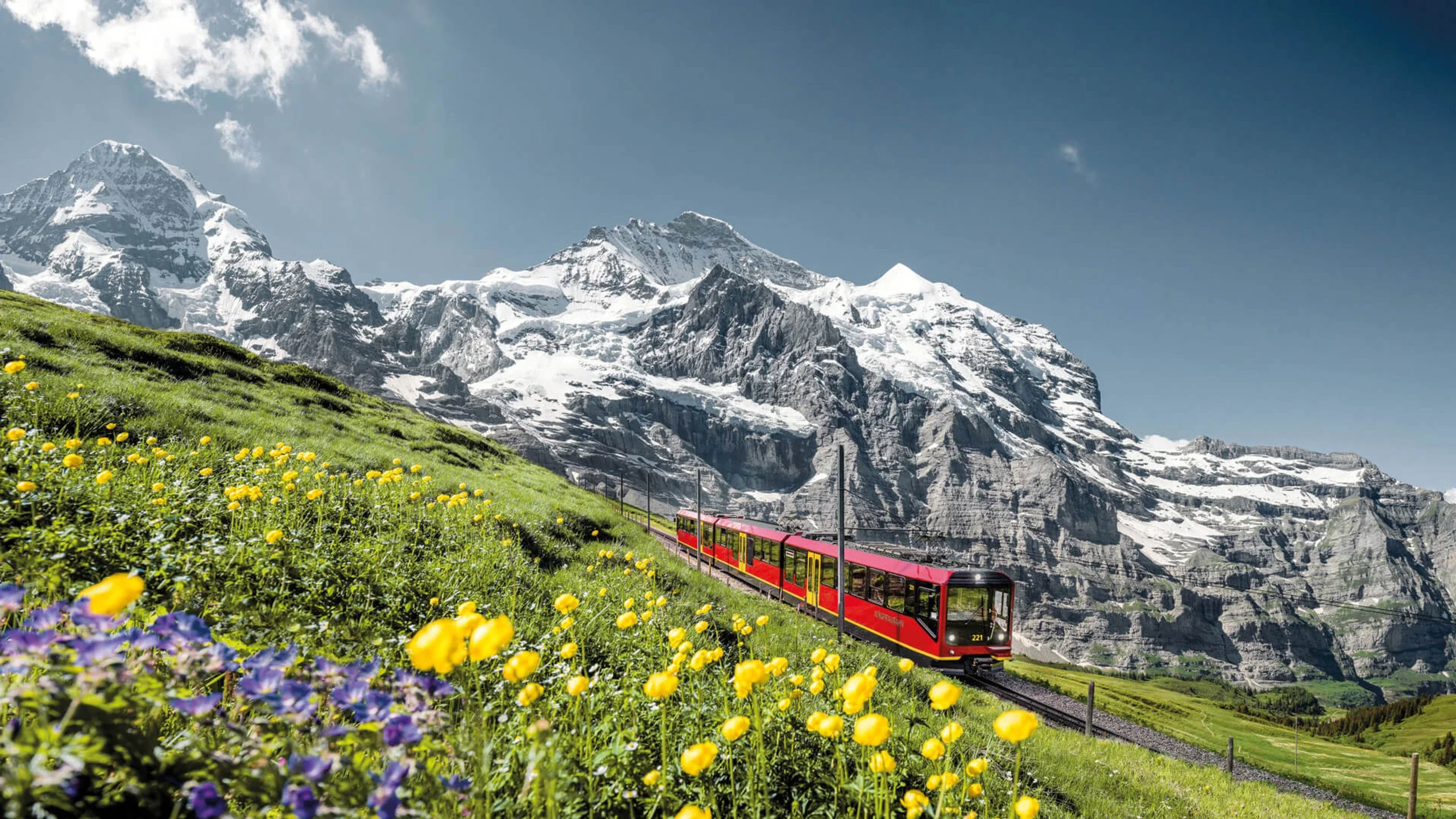 Chemin de fer de la Jungfrau, Suisse